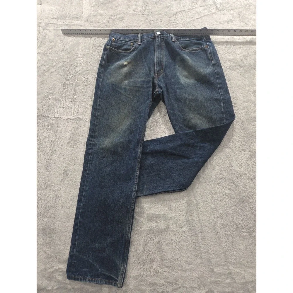levis 505 mens denim jeans Sz 38x34 100% Cotton